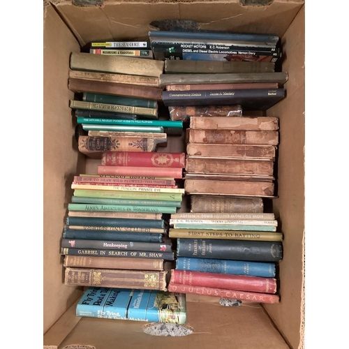 103 - 4 CARTONS OF MISC HARDBACK, SOFT BACK BOOKS