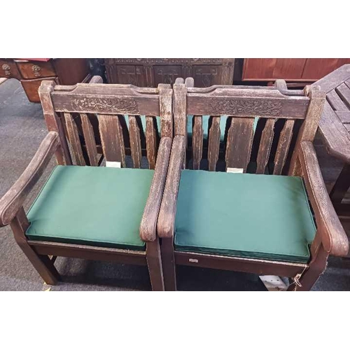 293 - 4 BRIDGMAN PATIO CHAIRS