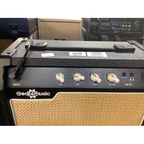 309 - GEE IV MUSIC AMP