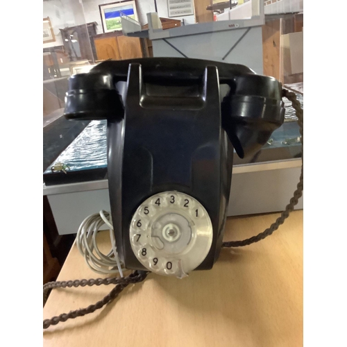 374 - BAKELITE WALL PHONE