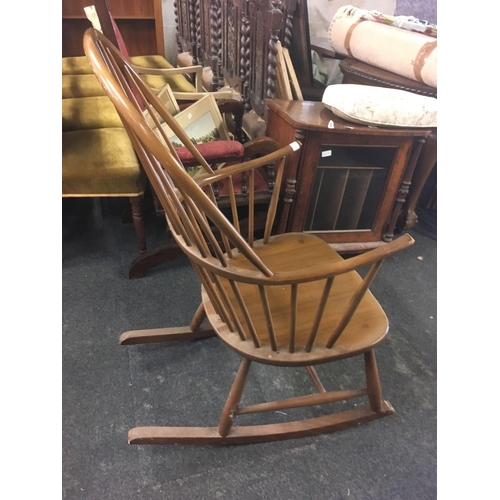 405 - ERCOL ROCKING CHAIR