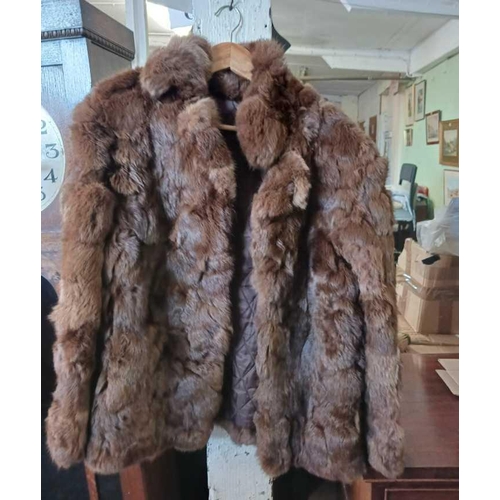 461 - 2 X FUR JACKETS & 1 X FAUX JACKET