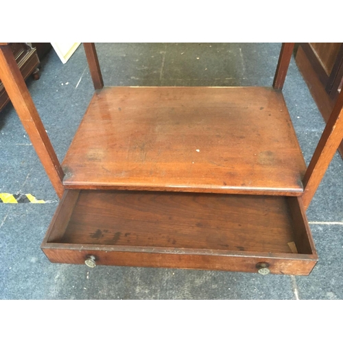 610 - MAHOGANY WASH STAND