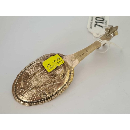 710 - SILVER DUTCH CADDY SPOON