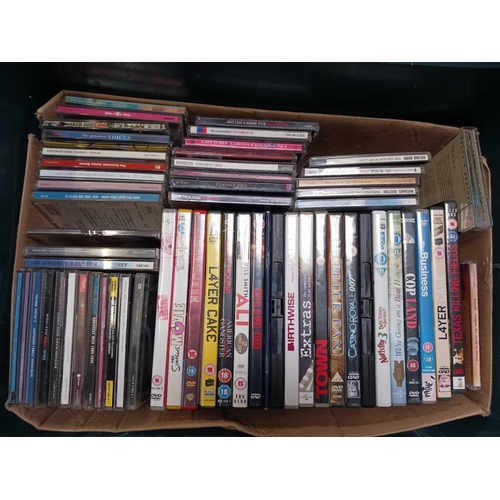 78 - 4 CARTONS OF MISC CD'S & DVD'S