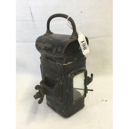 861 - LUCAS C330 SENTRY OIL LAMP