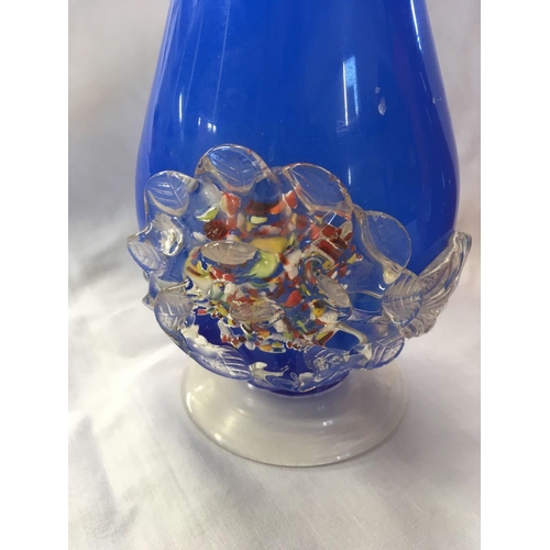 900 - 4 MURANO GLASS VASES