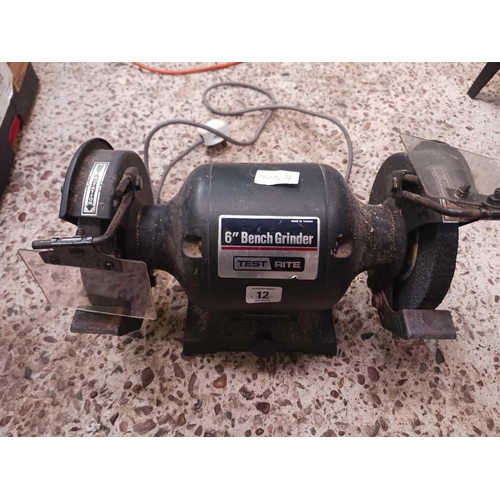 12 - 6'' BENCH GRINDER