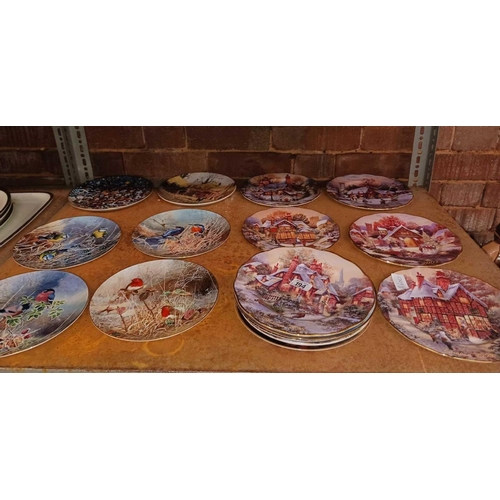 194 - QTY OF COLLECTORS PLATES BY ROYAL DOULTON,COALPORT & DANBURY MINT