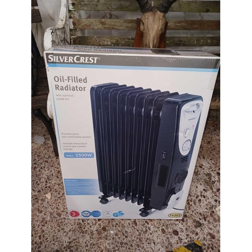 238 - SILVER CREST OIL FILLED RADIATOR, NEW IN BOX