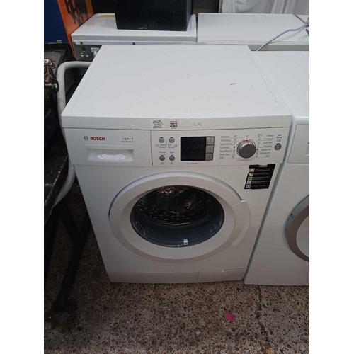 253 - BOSCH LOGI XX 8 WASHING MACHINE