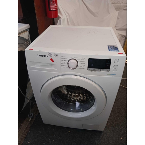 254 - SAMSUNG ECO BUBBLE WASHING MACHINES