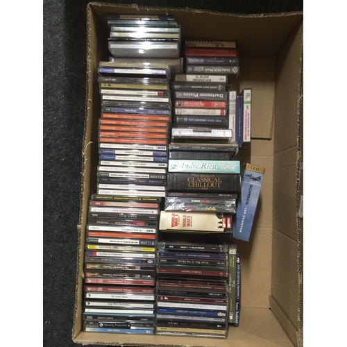 277 - 2 CARTONS OF CD'S & A CARTON OF DVD'S