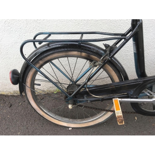 3 - VINTAGE REPAINTED FOLDING BICYCLE