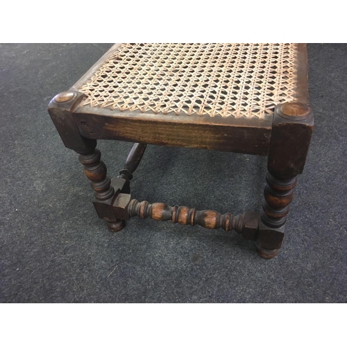 300 - CANE TOP FOOT STOOL