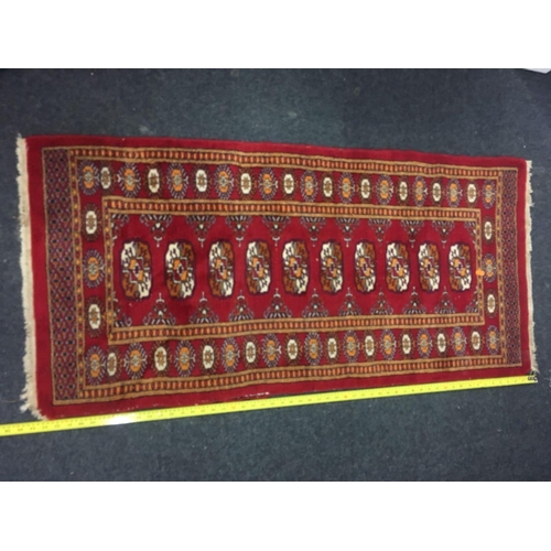 308 - 3 RUGS & 2 PRAYER MATS