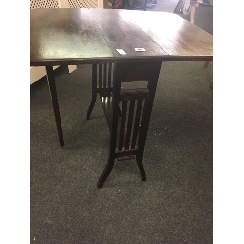 391 - MAHOGANY DROP FLAP SUTHERLAND TABLE