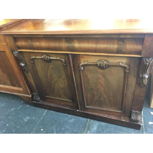 606 - MIRROR BACK CHIFFONIERE