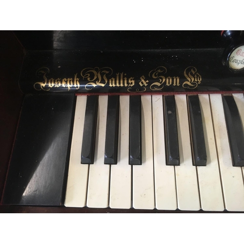 612 - ANTIQUE PUMP ORGAN