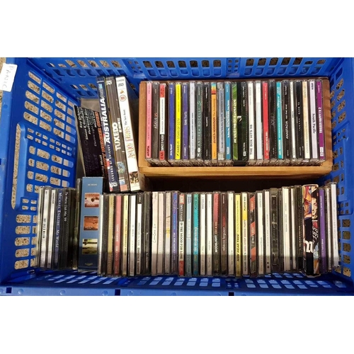 132 - 3 CARTONS OF MIXED CD'S & DVD'S