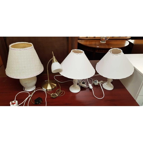 283 - 4 TABLE LAMPS