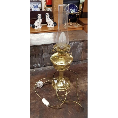 291 - ELECTRIC LAMP IN THE FORM OF AN OIL LAMP