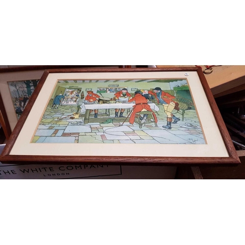 74 - QTY OF F/G PICTURES, WOOL EMBROIDERED, 3 WATERCOLOURS BY JOSEPH GALEA & OVAL WOODEN PICTURES FRAMES,... 