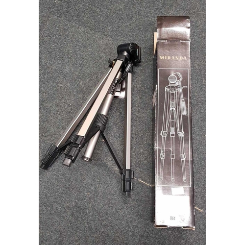 861 - MIRANDA PRO 1 CAMERA TRIPOD