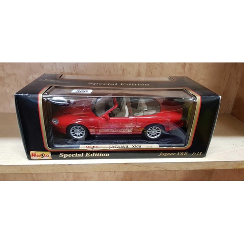 900 - SPECIAL EDITION OF  JAGUAR XKR 1998 1.18 SCALE BY MAISTO