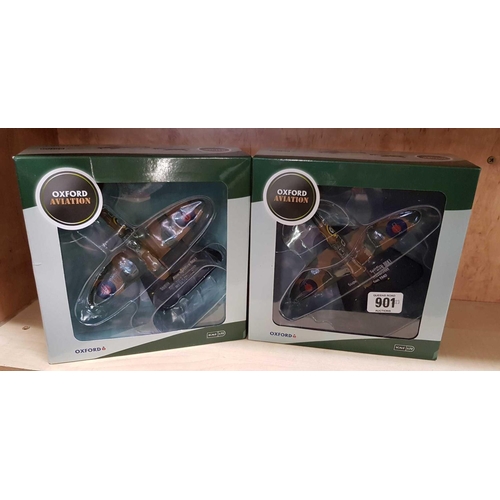 901 - 2 BOXED SUPER MARINE SPITFIRE'S MK 1'S - NEW IN BOXES