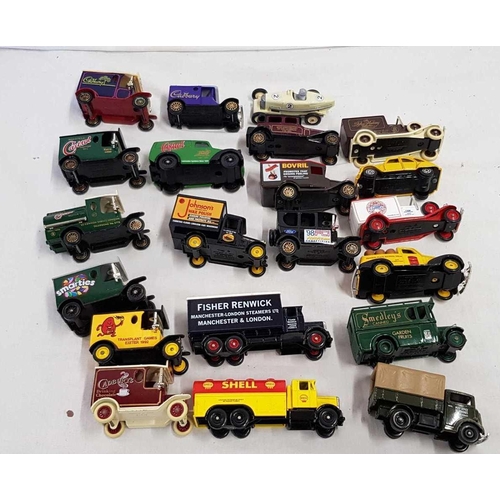 902 - 2 SHELVES OF BOXED MODEL CARS & A CARTON OF LOOSE CARS Y EFE PRO MOTORS & CORGI