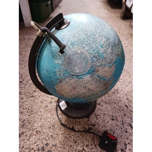 52 - PLASTIC ELECTRICAL GLOBE