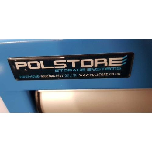 2 - LARGE CABINET - POLSTAR - BLUE - - COST £1560 (AUG '21) 23 DRAWER HEAVY STEEL STORAGE CABINET. COMES... 