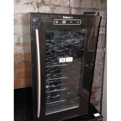 225 - SELECT LINE WINE FRIDGE FOR 15 BOTTLES