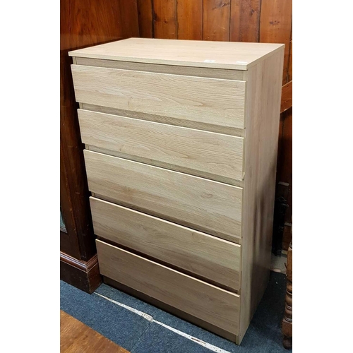 236 - IKEA CHEST OF 5 DRAWERS