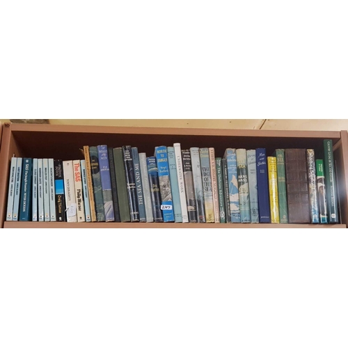 247 - 3 SHELVES OF HARDBACK BOOKS