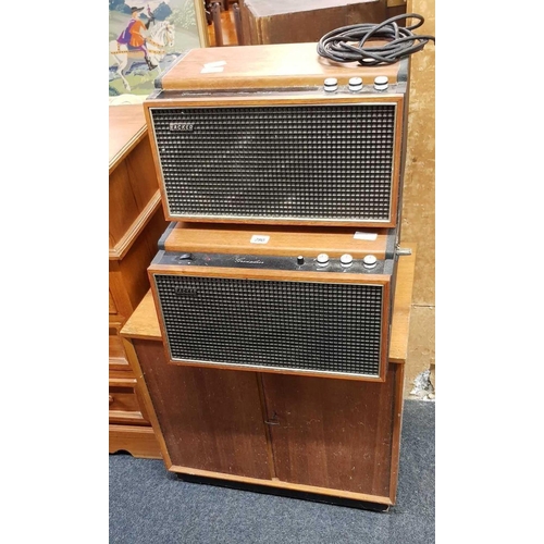 280 - GRENADIER AMPLIFIER & GRENADIER RECORD PLAYER WITH CABINET