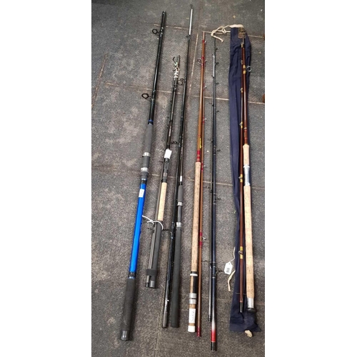 916 - QTY OF MISC FISHING RODS