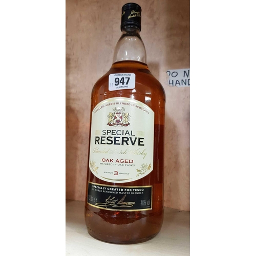 947 - 1.5 LITRE BOTTLE OF SPECIAL RESERVE WHISKY