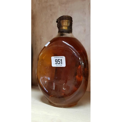 951 - BOTTLE OF HAIGS DIMPLE WHISKY NO LABELS BUT STILL SEALED