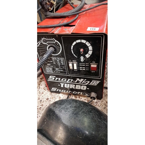 119 - SNAP ON TURBO WELDING MACHINE