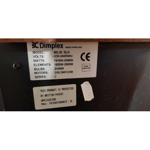 132 - DIMPLEX COAL EFFECT ELECTRIC HEATER