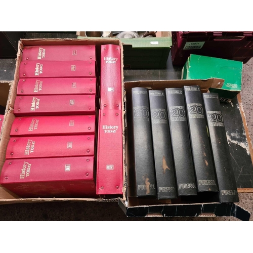 169 - 3 CARTONS OF HISTORY TODAY & HISTORY OF THE SECOND WORLD WAR