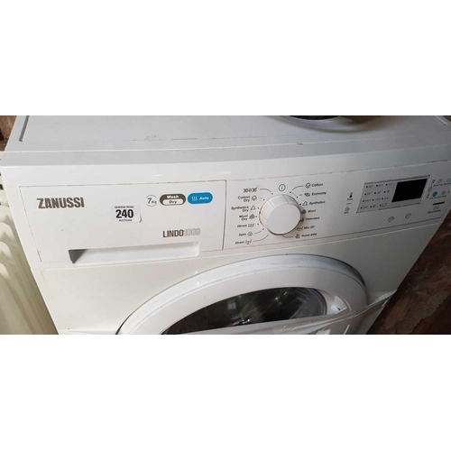 240 - ZANUSSI WASHING MACHINE