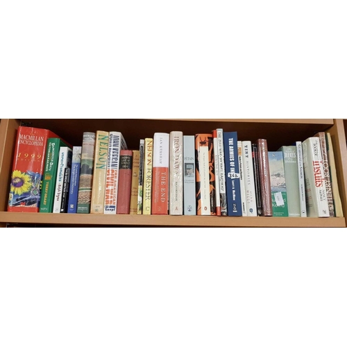 262 - 2 SHELVES OF HARDBACK BOOKS