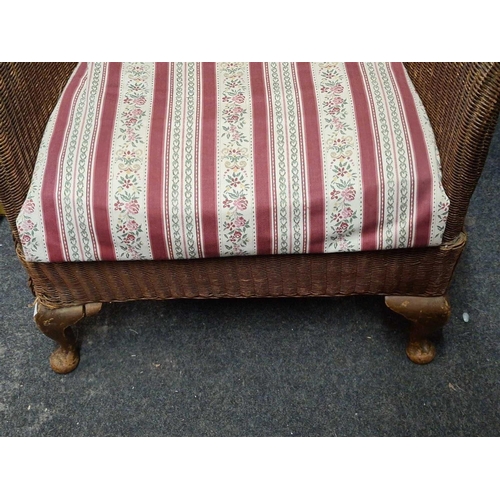 446 - STRIPED SEATED LOOM CHAIR