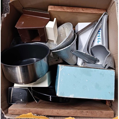 59 - 2 CARTONS OF MISC KITCHEN UTENSIL'S