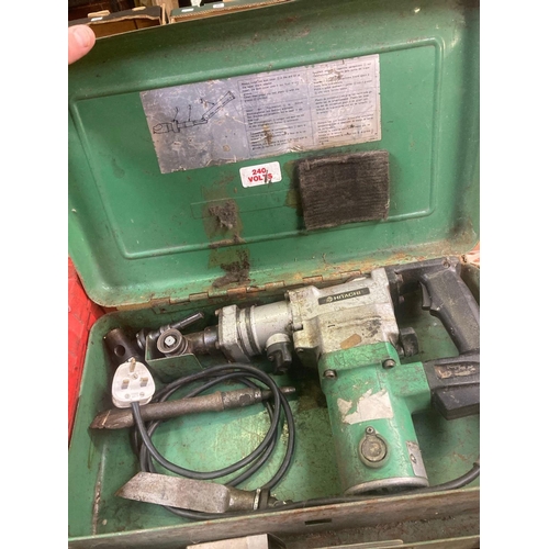 105 - HITACHI 110V HAMMER GUN