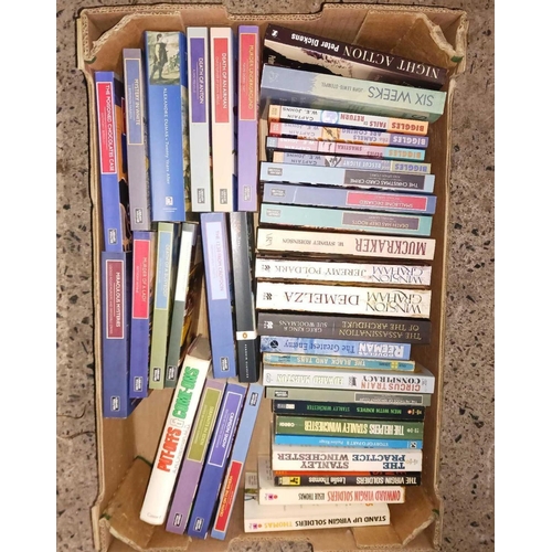 138 - 4 CARTONS OF MISC SOFT BACK BOOKS