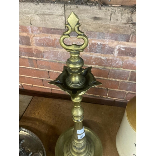 164 - TALL BRASS CIGARETTE ASHTRAY